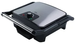 Elta Kontaktgrill KG-201 Edelstahl Edelstahl Kunststoff B/H/T: ca. 33x11x36 cm