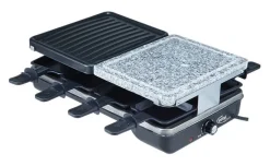 Elta Raclette-Grill RCS-1200 schwarz B/H/L: ca. 38,5x12,5x23,5 cm