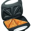 Elta Sandwichtoaster ST-101 weiß Edelstahl Kunststoff B/H/T: ca. 24x7x23 cm