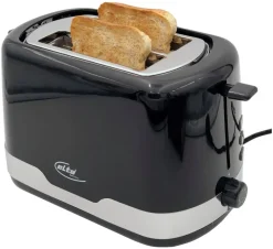 Elta Toaster ETO-850.15 schwarz silber Kunststoff Metall