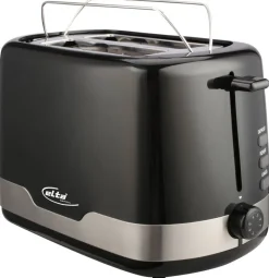Elta Toaster ETO-850.15 schwarz silber Kunststoff Metall