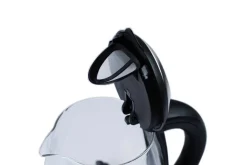 Elta Wasserkocher WK-2200.1 Edelstahl schwarz Glas ca. 1,8 l