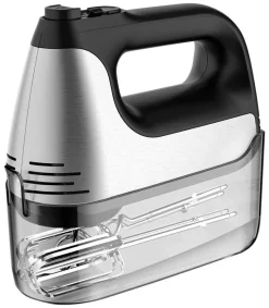 Emerio Handmixer HM-126456.2 silber schwarz Kunststoff B/H/L: ca. 9,1x22,4x21,2 cm