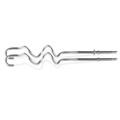 Emerio Handmixer HM-124178 silber weiß Edelstahl Kunststoff B/H/T: ca. 8,3x13,7x18,3 cm