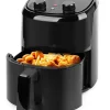 Emerio Heißluftfritteuse AF-130646 schwarz Kunststoff H/D: ca. 26x23 cm ca. 2,2 l
