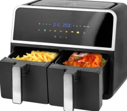 Emerio Heißluftfritteuse AF-132833 schwarz Kunststoff B/H/T: ca. 39,8x32,4x36,1 cm ca. 9 l