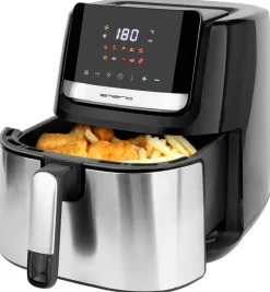 Emerio Heißluftfritteuse AF-130289.5 schwarz Edelstahl B/H/T: ca. 30x39x35 cm ca. 6,5 l