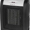 Emerio Heizlüfter FH-106145.9 schwarz silber Kunststoff ca. 1800 W