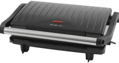 Emerio Kontaktgrill CG-110291.5 schwarz Edelstahl Kunststoff B/H/L: ca. 25x11x31 cm