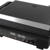 Emerio Kontaktgrill CG-133755.1 schwarz Metall Kunststoff B/H/L: ca. 29x15x35 cm
