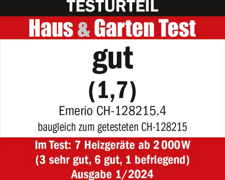 Emerio Konvektor CH-128215.4 schwarz B/H/L: ca. 20x32,8x46,5 cm ca. 2000 W
