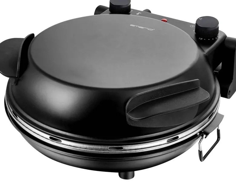 Emerio Pizza-Ofen PM-129032.2 schwarz Edelstahl B/H/T/D: ca. 39x19x33x31,5 cm