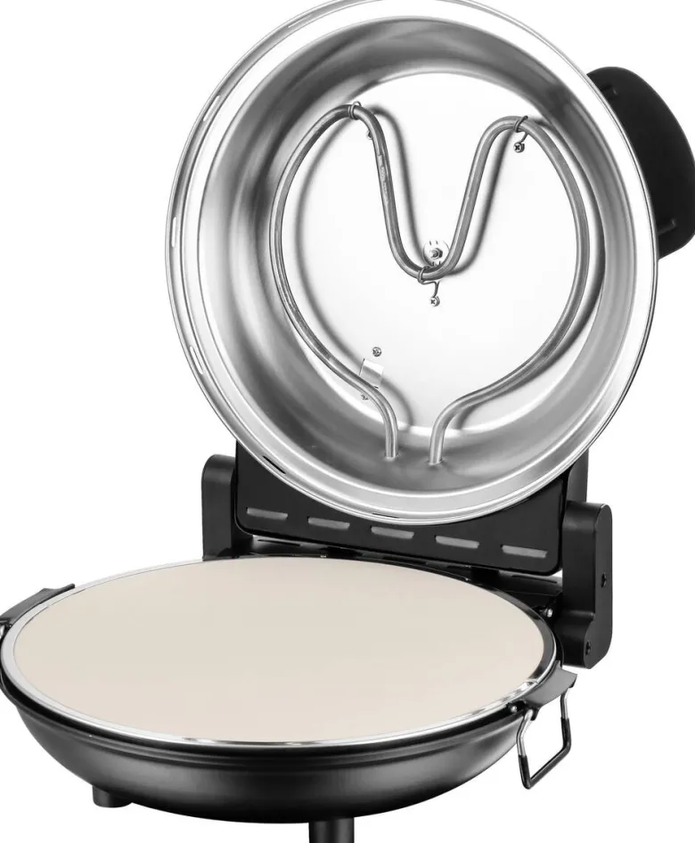 Emerio Pizza-Ofen PM-129032.2 schwarz Edelstahl B/H/T/D: ca. 39x19x33x31,5 cm