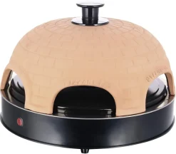 Emerio Pizzarette PO-115984 orange Edelstahl H/D: ca. 27x44 cm