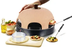 Emerio Pizzarette PO-115984 orange Edelstahl H/D: ca. 27x44 cm