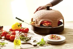 Emerio Pizzarette PO-115984 orange Edelstahl H/D: ca. 27x44 cm