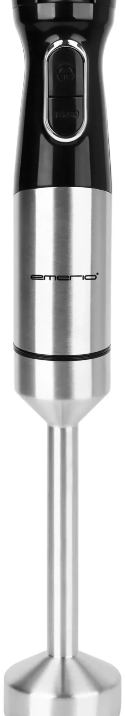 Emerio Stabmixer HB-132381.1 silber schwarz Edelstahl H/D: ca. 42x5 cm
