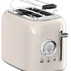 Emerio Toaster TO-133281.4 creme Edelstahl B/H/L: ca. 16,8x18,9x29,7 cm