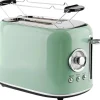 Emerio Toaster TO-133281.3 mint Edelstahl B/H/L: ca. 16,8x18,9x29,7 cm