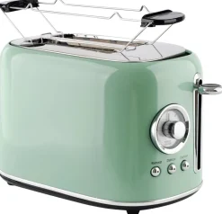 Emerio Toaster TO-133281.3 mint Edelstahl B/H/L: ca. 16,8x18,9x29,7 cm