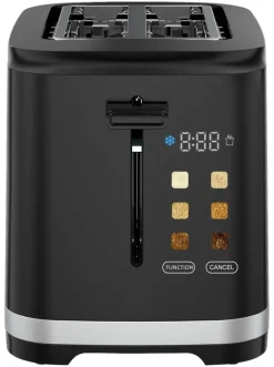 Emerio Toaster TO-133740.1 schwarz Kunststoff Metall B/H/L: ca. 17x17x26 cm