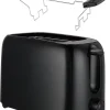 Emerio Toaster TO-128676.1 schwarz Kunststoff B/H/T: ca. 15x17x25 cm