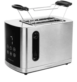 Emerio Toaster TO-128308 silber B/H/L: ca. 16,4x18,9x26,8 cm
