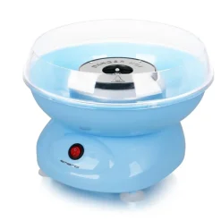 Emerio Zuckerwattemaschine CCM-110522.1 blau Kunststoff Edelstahl B/H/L: ca. 18x27x27 cm