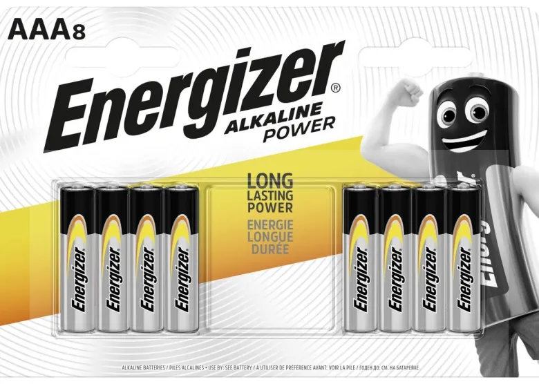 Energizer Batterie Power AAA/Micro (LR03) 8er Pack