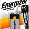 Energizer Batterie Power 9V E-Block (6LR61) 1er Pack