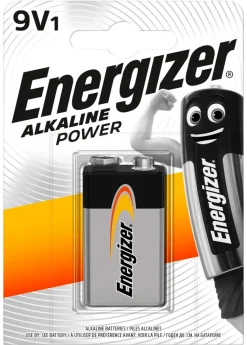 Energizer Batterie Power 9V E-Block (6LR61) 1er Pack