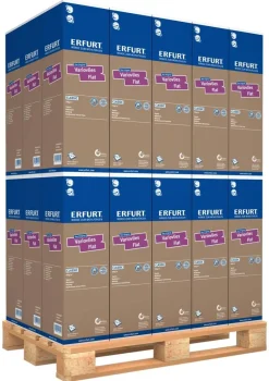 Erfurt Vliestapete Variovlies Flat Classic weiß B/L: ca. 75x2500 cm