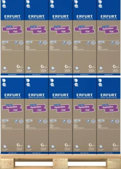Erfurt Vliestapete Variovlies Flat Classic weiß B/L: ca. 75x2500 cm