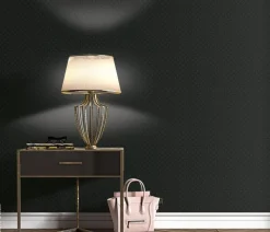 Erismann Vliestapete Rauten schwarz B/L: ca. 53x1005 cm