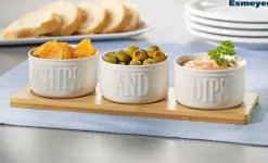 Esmeyer Servierschalenset Alta weiß Porzellan