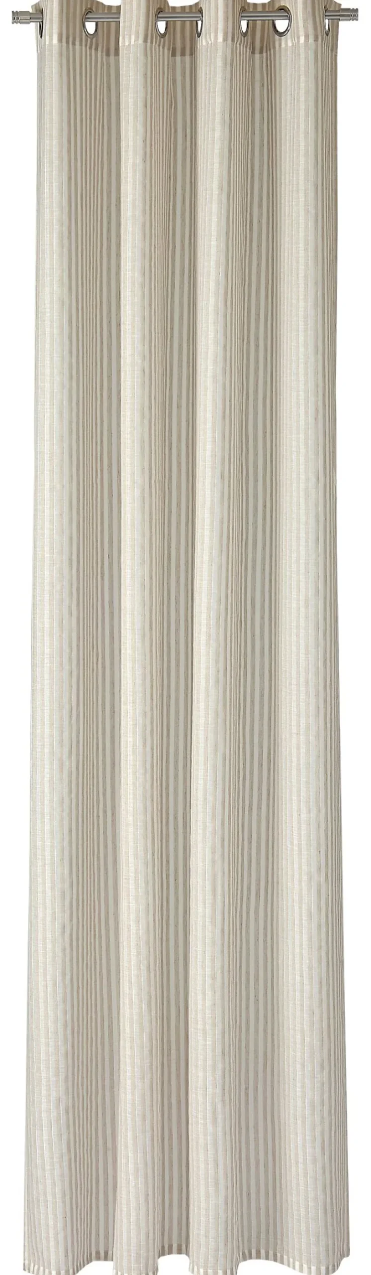 Esprit Ösenvorhang E-Sulva beige B/L: ca. 140x250 cm