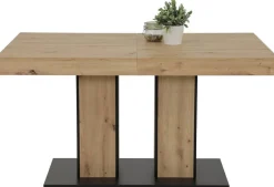 Essgruppe Agnes I Eiche anthrazit Holzwerkstoff B/H/T: ca. 220x76x90 cm