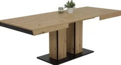 Essgruppe Agnes I Eiche anthrazit Holzwerkstoff B/H/T: ca. 220x76x90 cm