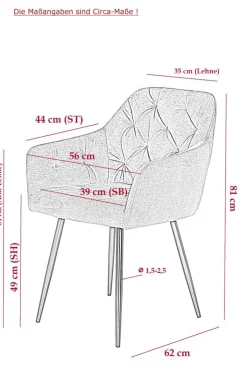 Essgruppe Cleo I anthrazit Holzwerkstoff B/H/T: ca. 140x76x90 cm