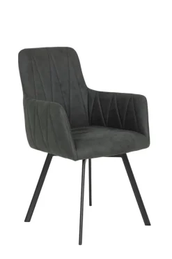 Essgruppe Gesa II Eiche anthrazit Holzwerkstoff B/H/T: ca. 180x76x90 cm
