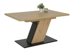 Essgruppe Gesa II Eiche anthrazit Holzwerkstoff B/H/T: ca. 180x76x90 cm