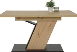 Essgruppe Gesa II Eiche anthrazit Holzwerkstoff B/H/T: ca. 180x76x90 cm