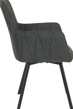 Essgruppe Gesa II Eiche anthrazit Holzwerkstoff B/H/T: ca. 180x76x90 cm