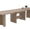 Essgruppe Lia II Eiche beige B/H/T: ca. 320x76x90 cm