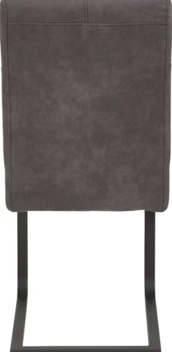 Essgruppe Luise I anthrazit Microfaser B/H/T: ca. 160x76x80 cm