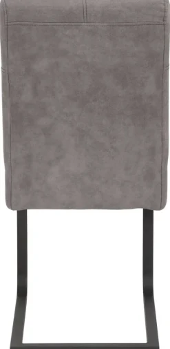Essgruppe Luise II Eiche anthrazit Microfaser B/H/T: ca. 160x76x80 cm