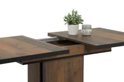 Essgruppe Luise II grau Microfaser B/H/T: ca. 160x76x80 cm