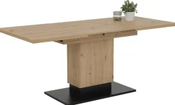 Essgruppe Pia Eiche anthrazit Holzwerkstoff B/H/T: ca. 180x76x80 cm