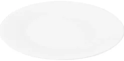 Essteller weiß Opal-Hartglas