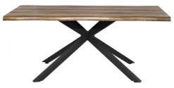 Esstisch Akazie dunkel Nachbildung B/H/T: ca. 180x75x90 cm